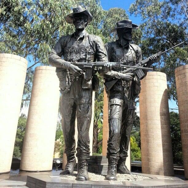 Australian Army National Memorial görüntü. instagram