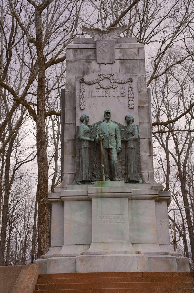 Imagine de Illinois Monument. illinois civilwar kennesawmountain kennesawmountainnationalbattlefieldpark cheathamhill