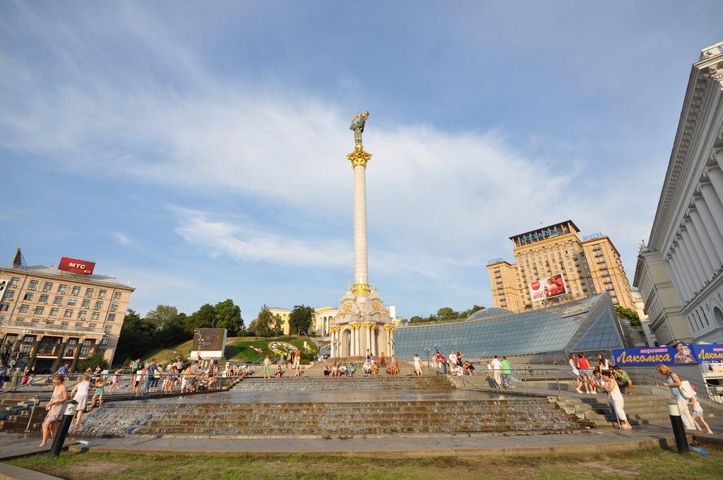 Billede af Monument to Kiev founders. 