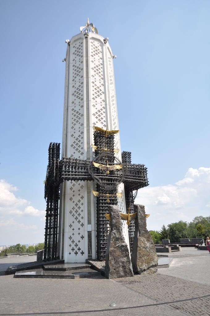 Memorial to the Holodomor Victims görüntü. 