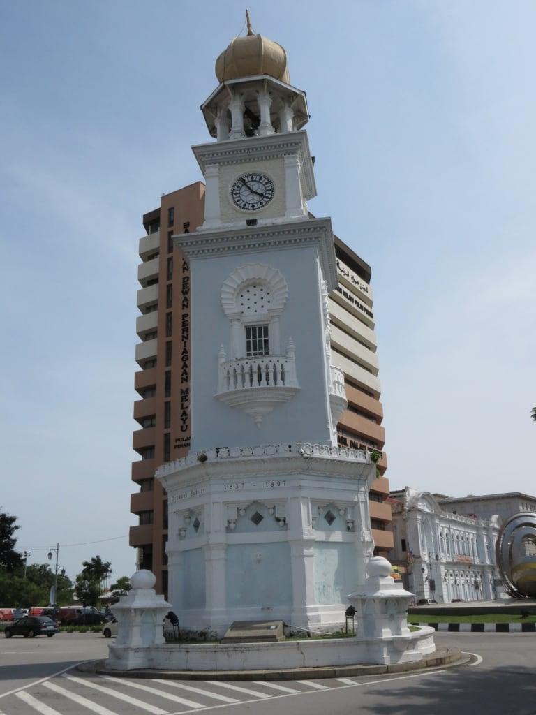 Image of Queen Victoria Memorial Clock Tower. 