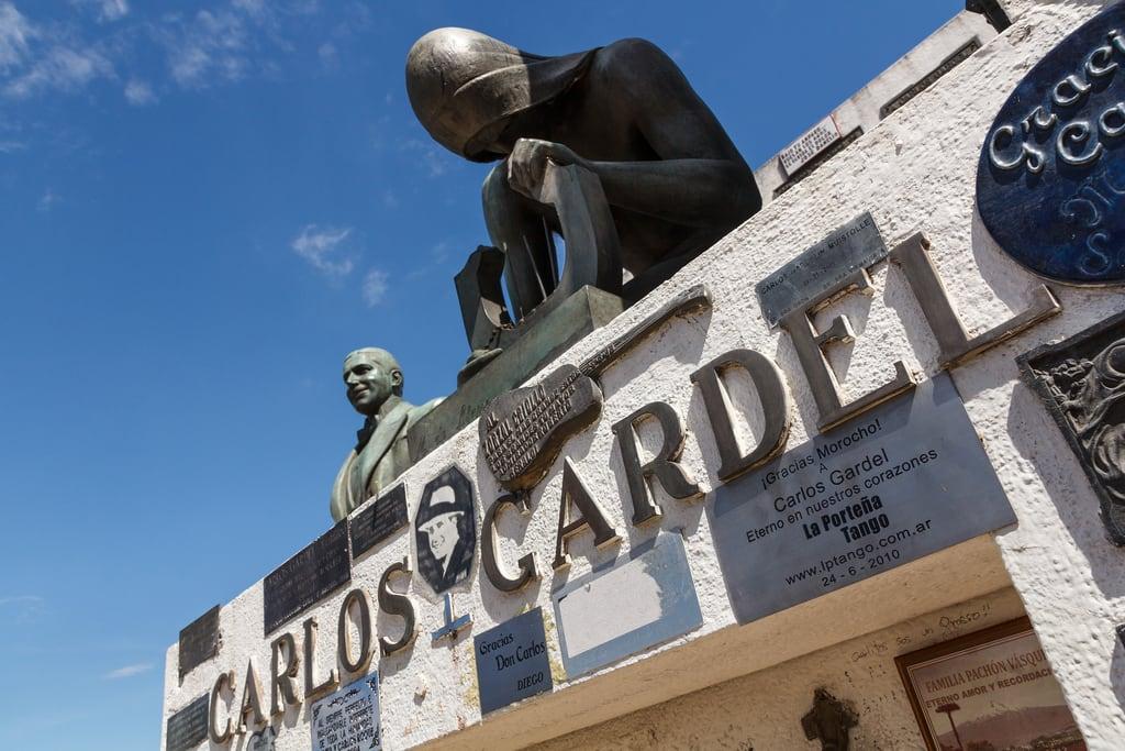 Image of Carlos Gardel. argentina buenosaires tango gardel carlosgardel cementery chacarita autonomouscityofbuenosaires