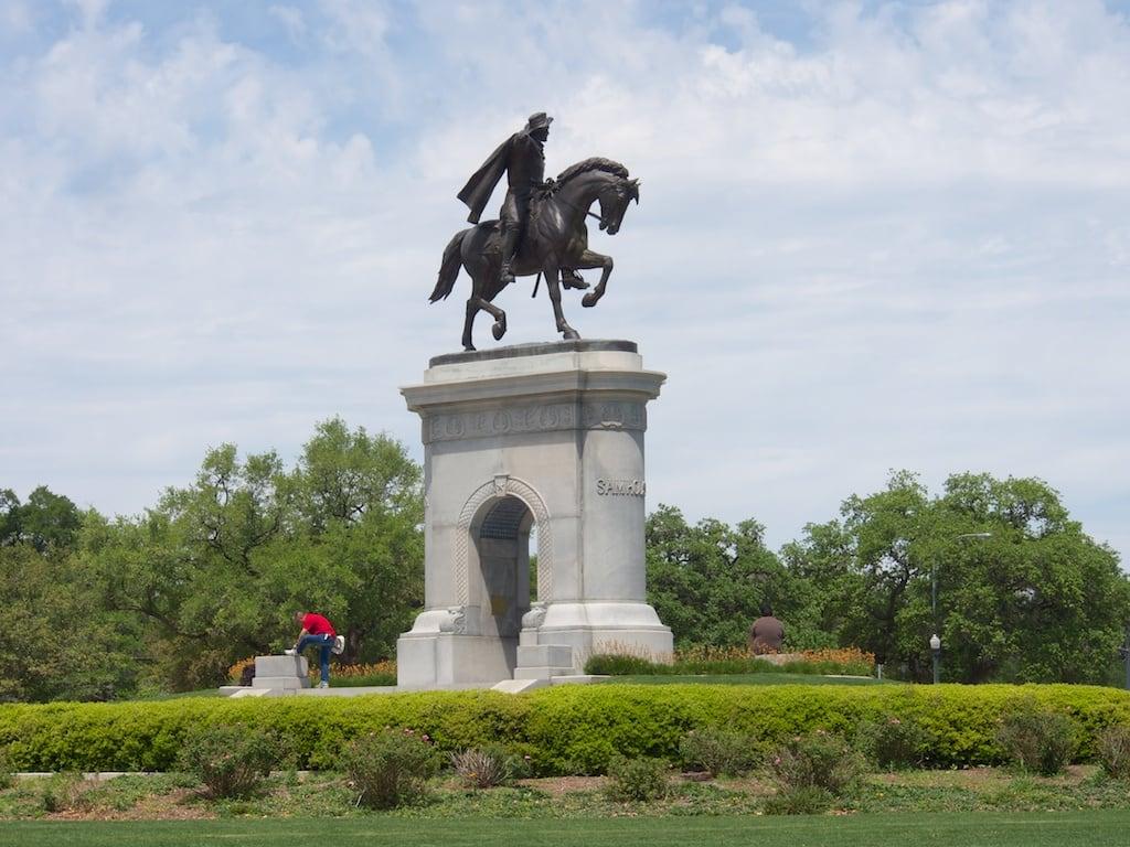 Obrázek Sam Houston Monument. usa statue tx houston hermannpark samhouston japanfestival