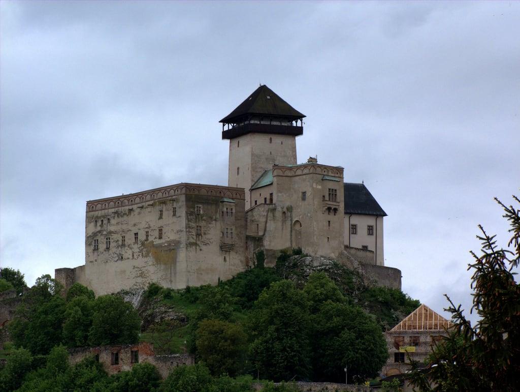 Bild von Burg Trentschin. castle slovakia trencin casttle trenčín