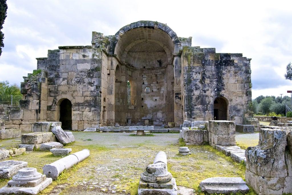 Изображение на Basilica. basilica greece crete titus gortyn