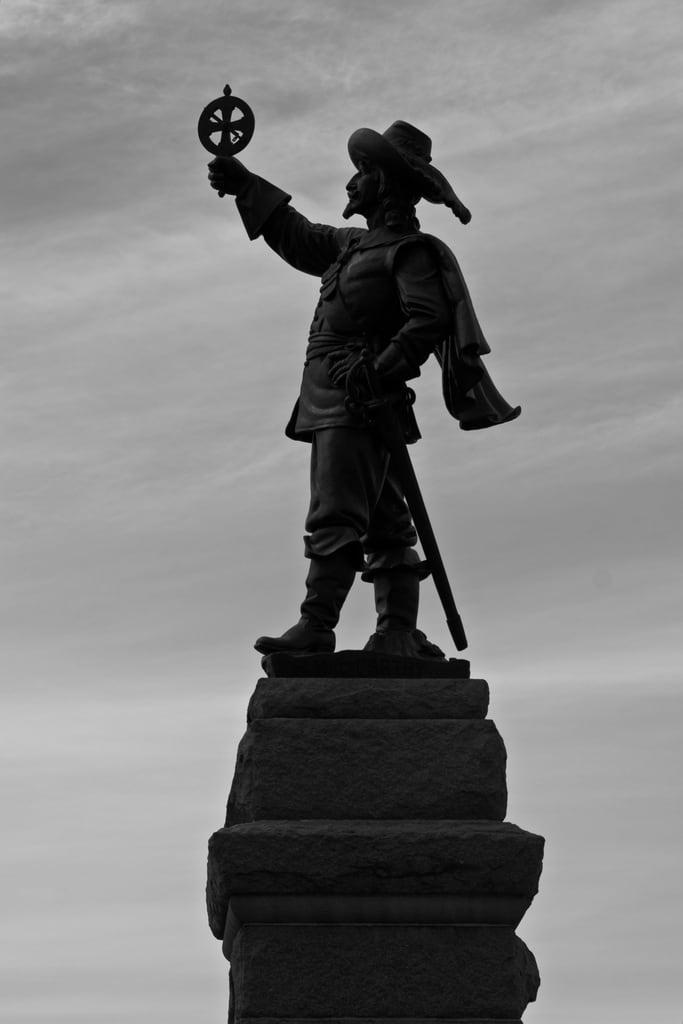 ภาพของ Samuel de Champlain. ca ontario canada statue ottawa 2008 on