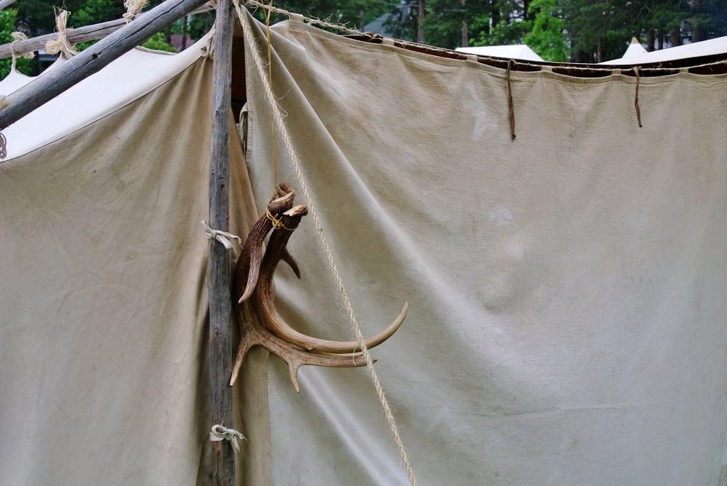 War of 1812 - Battle of Stoney Creek 的形象. 1800s tent war1812