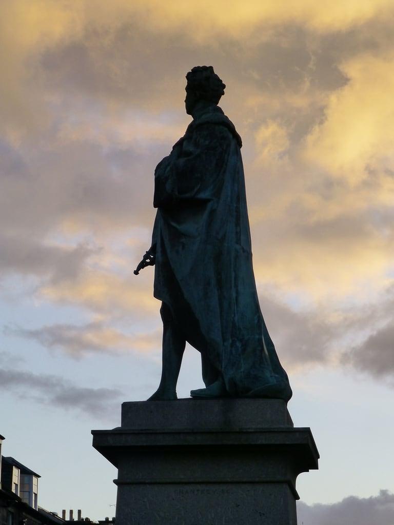 George IV 의 이미지. scotland edinburgh