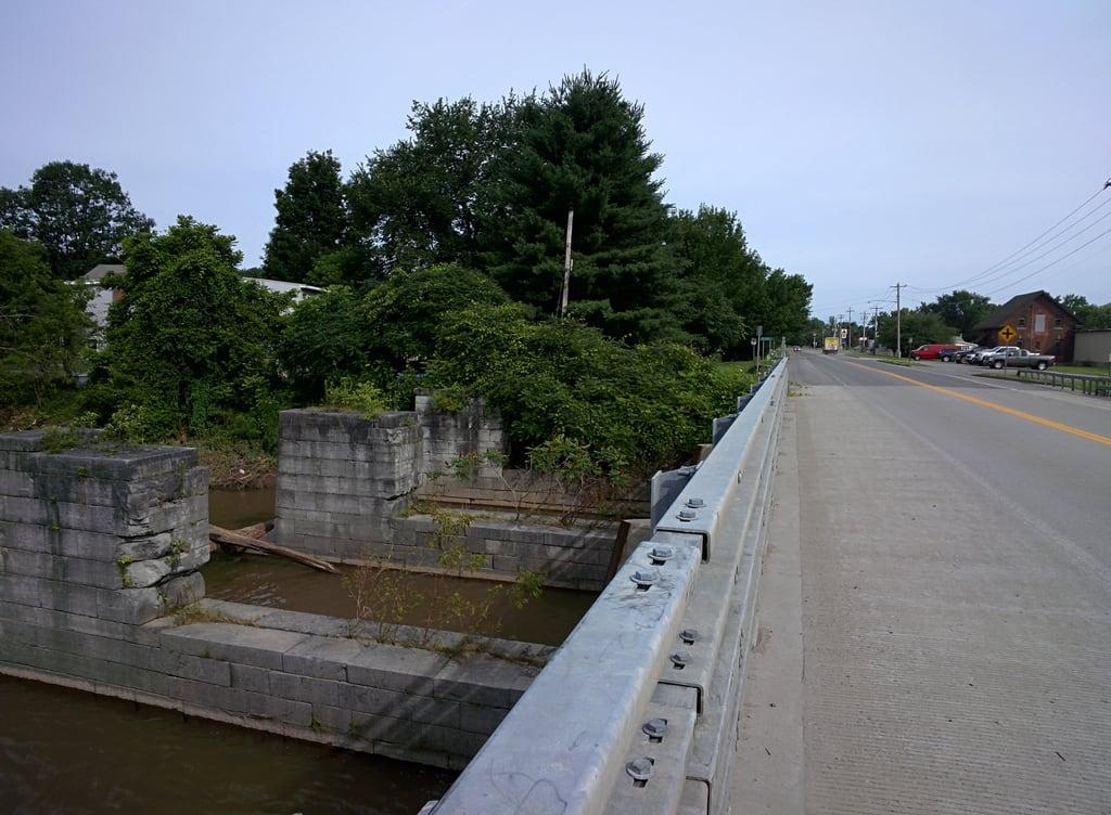 Image of Enlarged Erie Canal Aqueduct. ctec ctec2013 cycletheerie