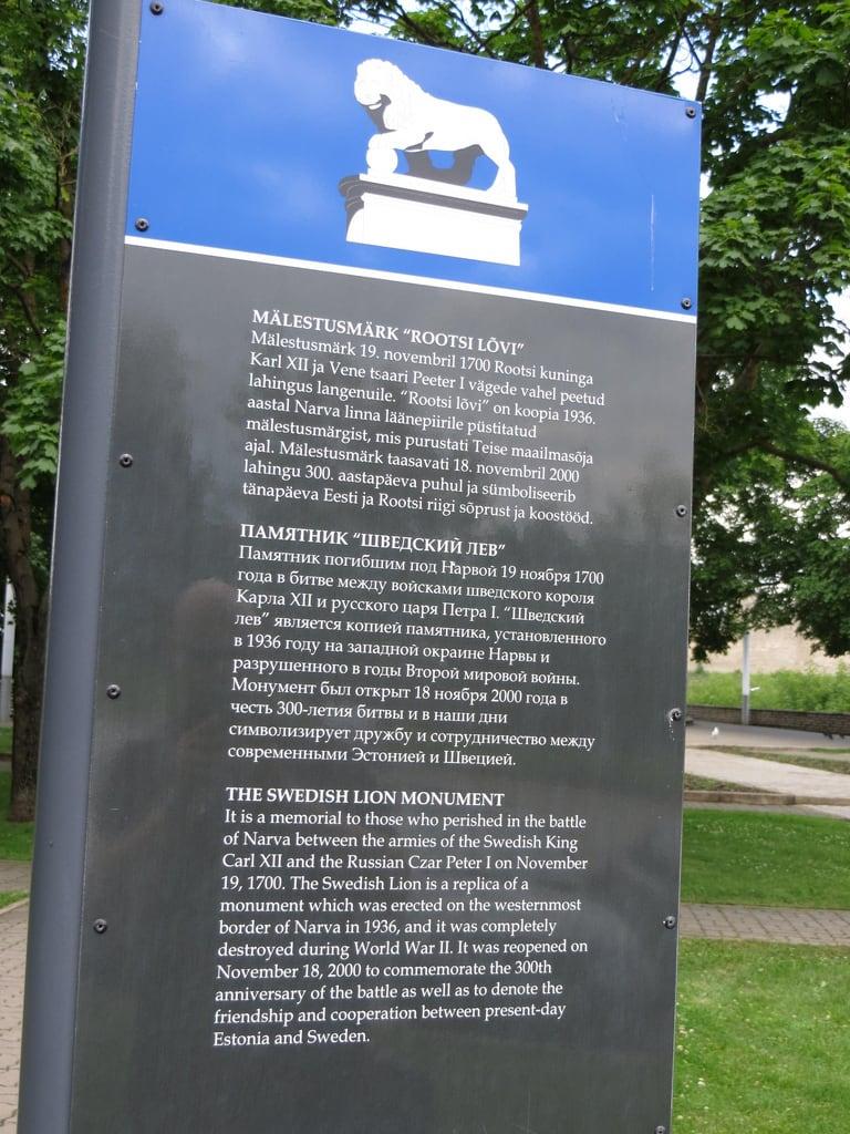 Εικόνα από Russian War Memorial. estonia estland narva theswedishlionmonument swedishlionmonument