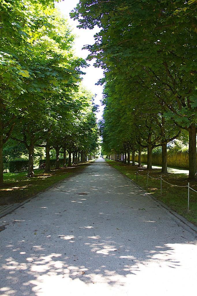 Image of Schloßpark. hessen schloss fulda schlosspark schlossgarten