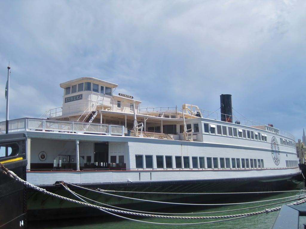 Kuva Eureka. sanfrancisco california ferry ship worldwarii worldwari 1890s nationalhistoricalpark
