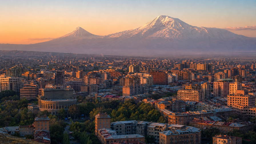 Armenië: blauwe Sevan-plateaus, Geghard-rotskerken en roze tufsteegjes in Jerevan in de hero - duo voor lavash-bundels, dolma-schalen en marshrutka-ritjes per zitplaats.
