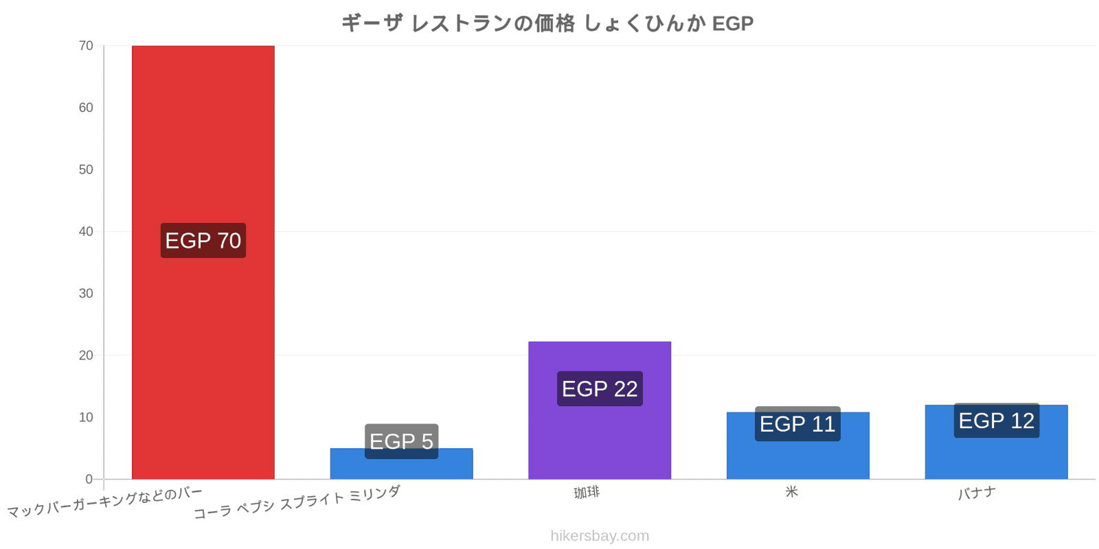 ギーザ 価格の変更 hikersbay.com