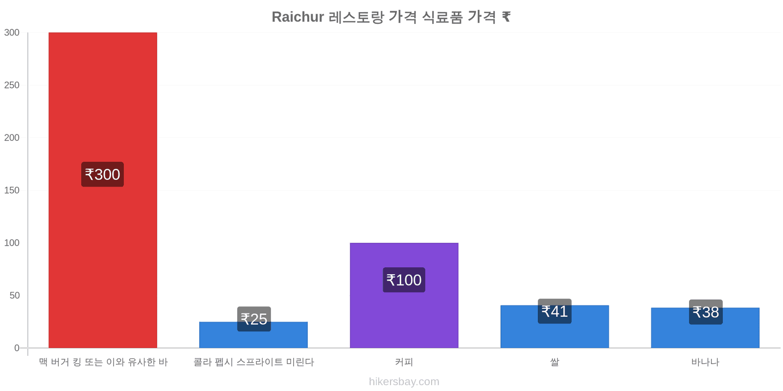 Raichur 가격 변동 hikersbay.com