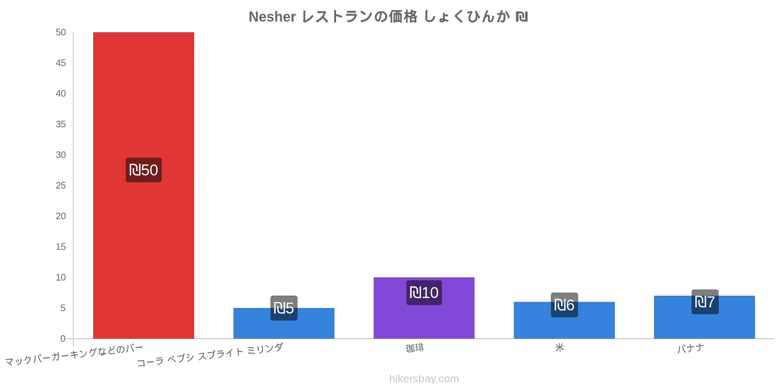 Nesher 価格の変更 hikersbay.com