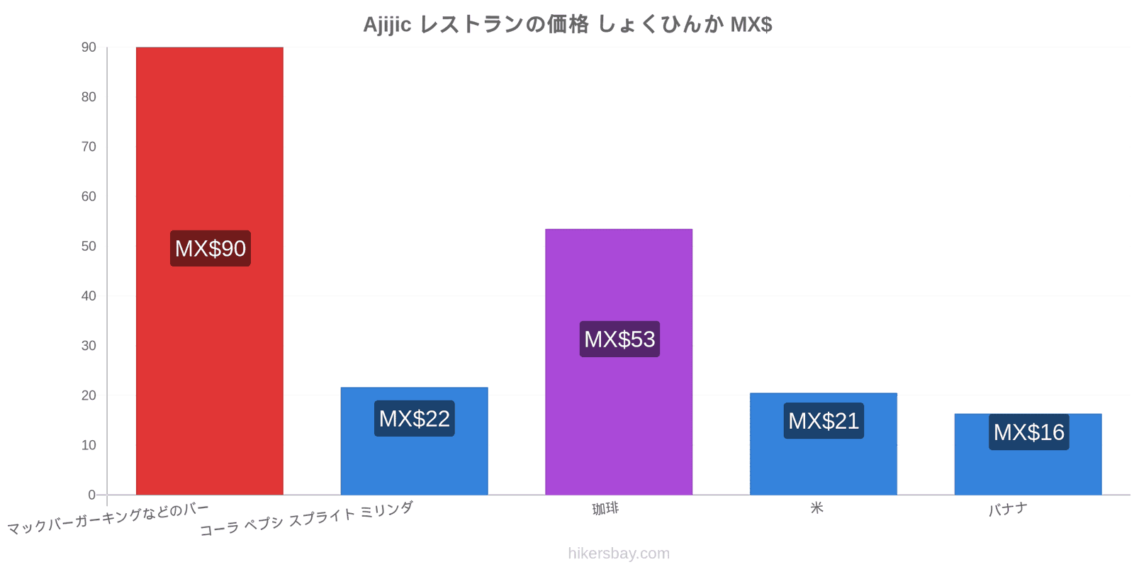 Ajijic 価格の変更 hikersbay.com