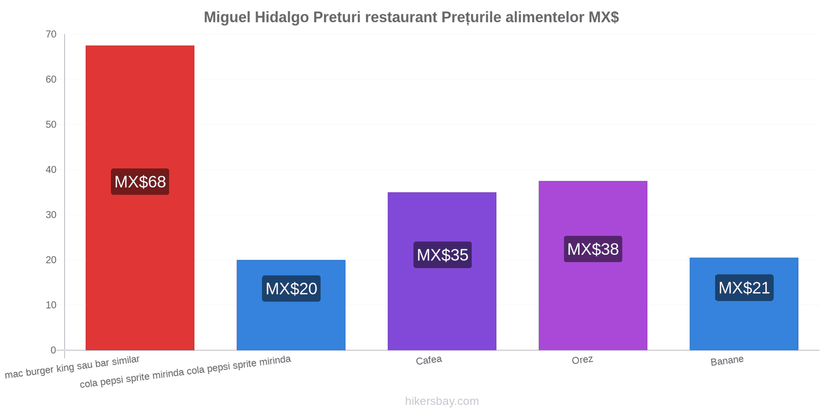 Miguel Hidalgo schimbări de prețuri hikersbay.com