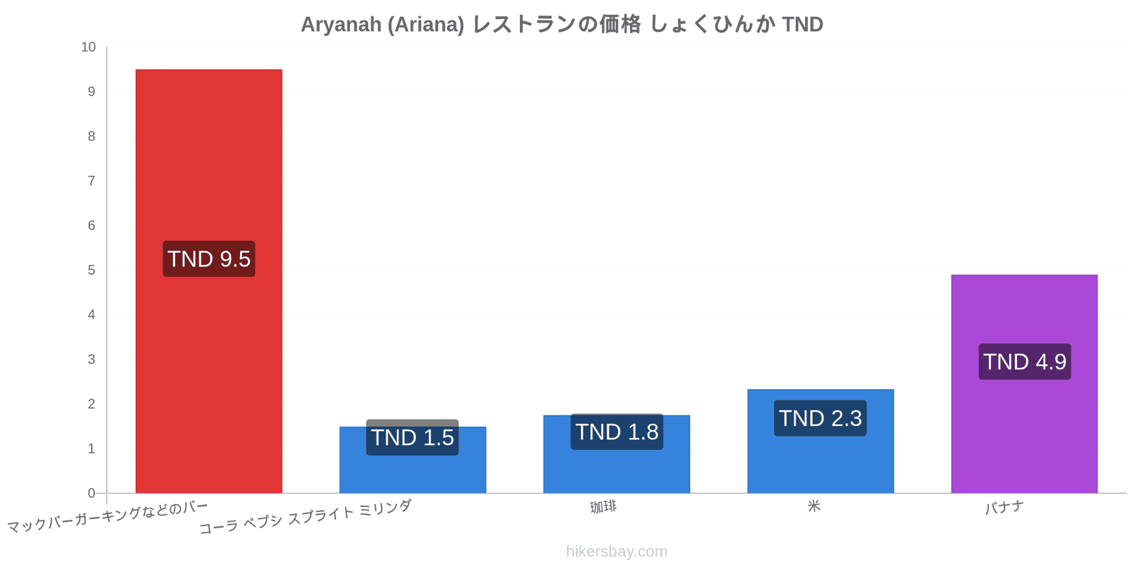 Aryanah (Ariana) 価格の変更 hikersbay.com