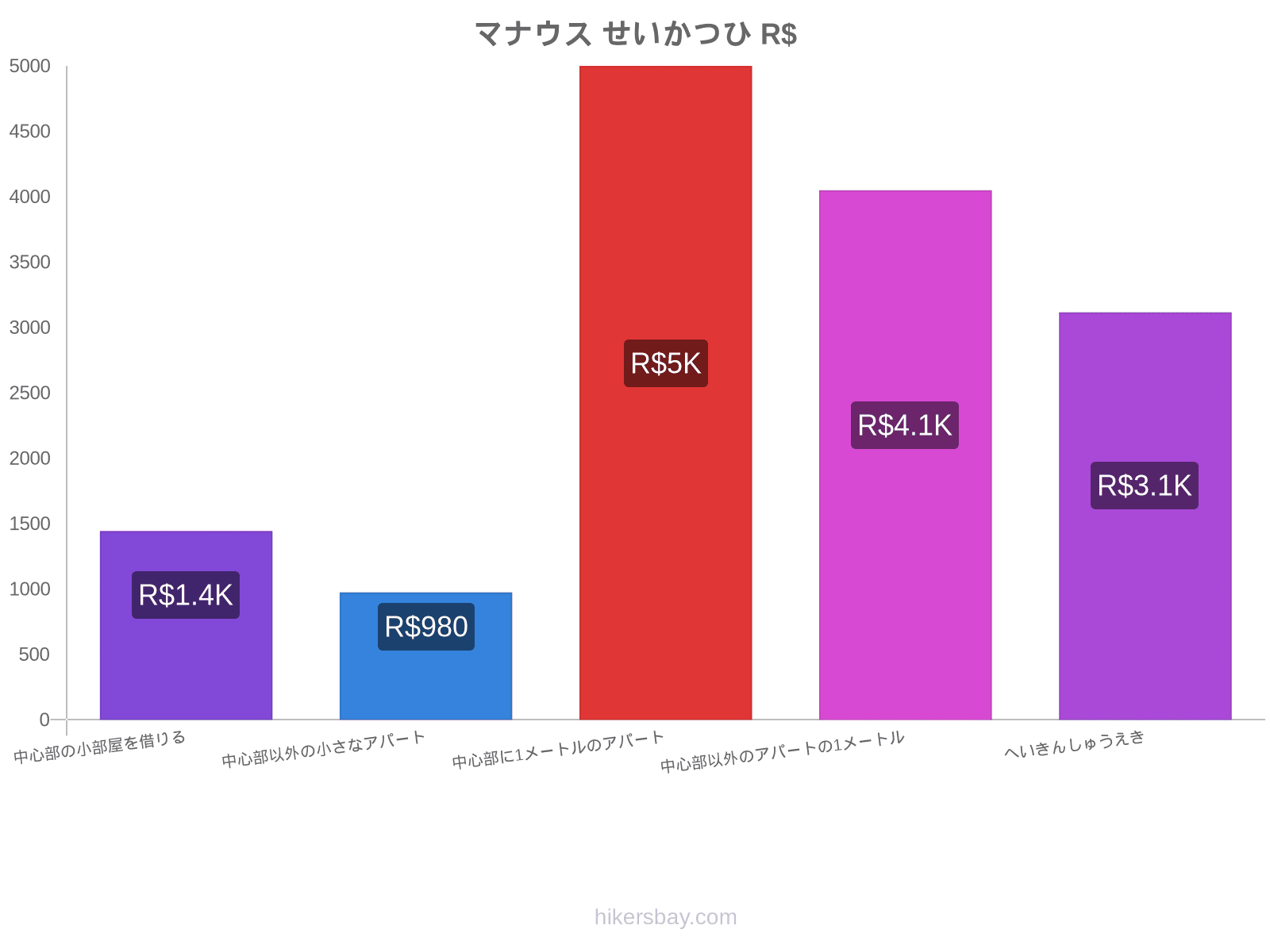 マナウス せいかつひ hikersbay.com