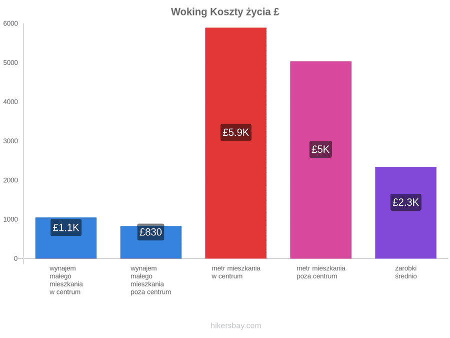 Woking koszty życia hikersbay.com