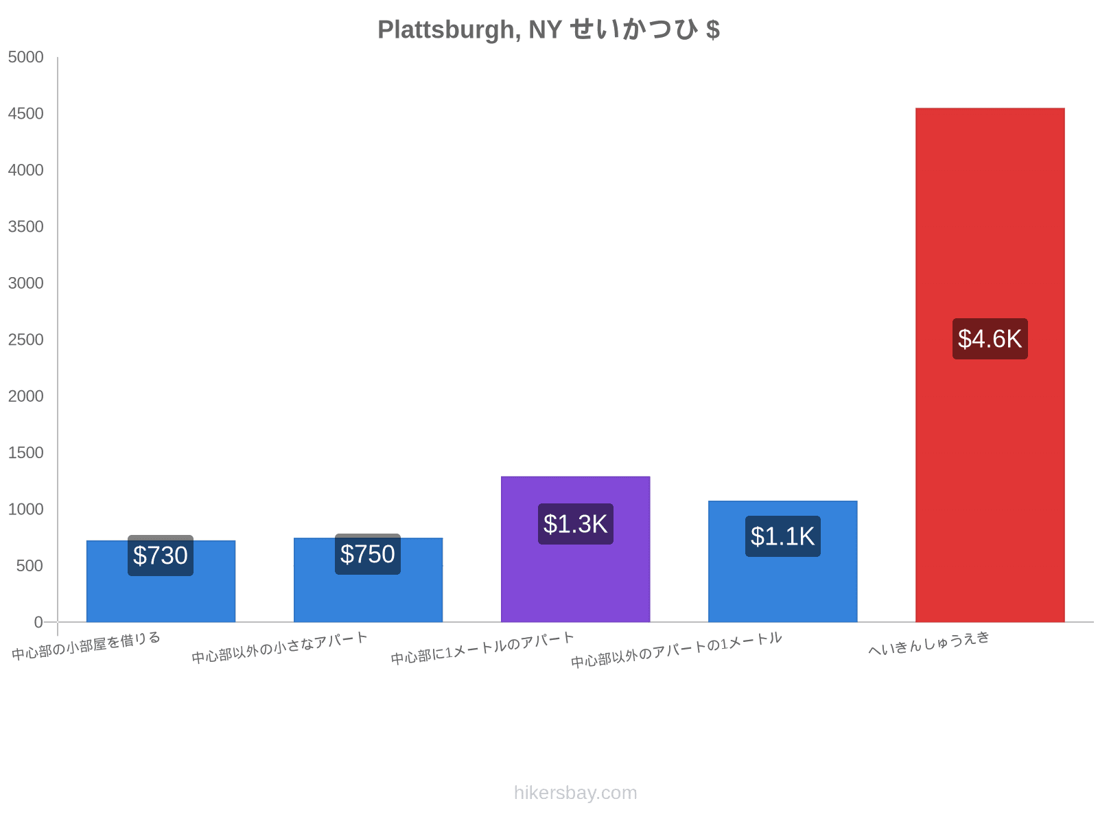 Plattsburgh, NY せいかつひ hikersbay.com